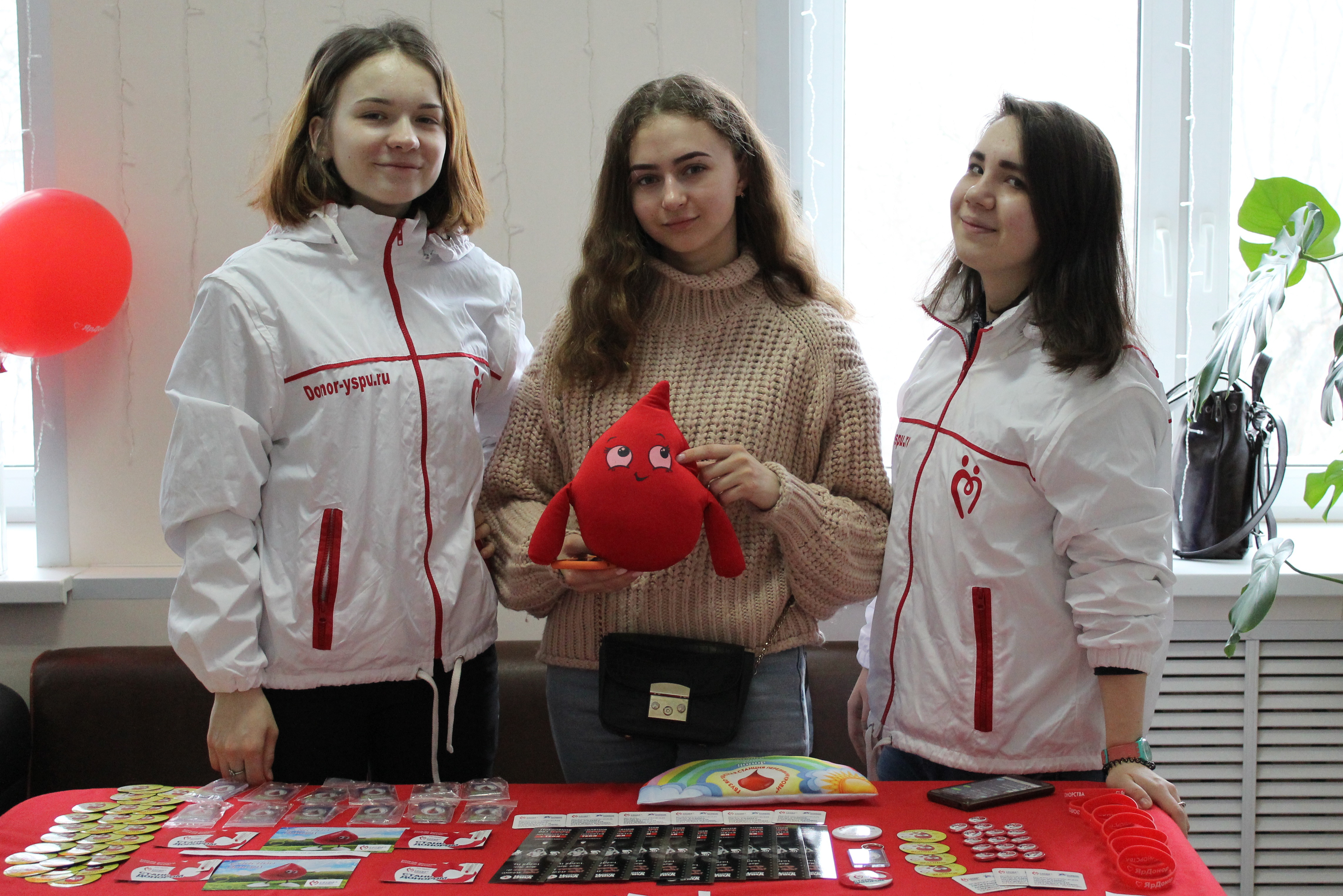 В Ярославле прошла праздничная донорская акция, приуроченная к 8 Марта